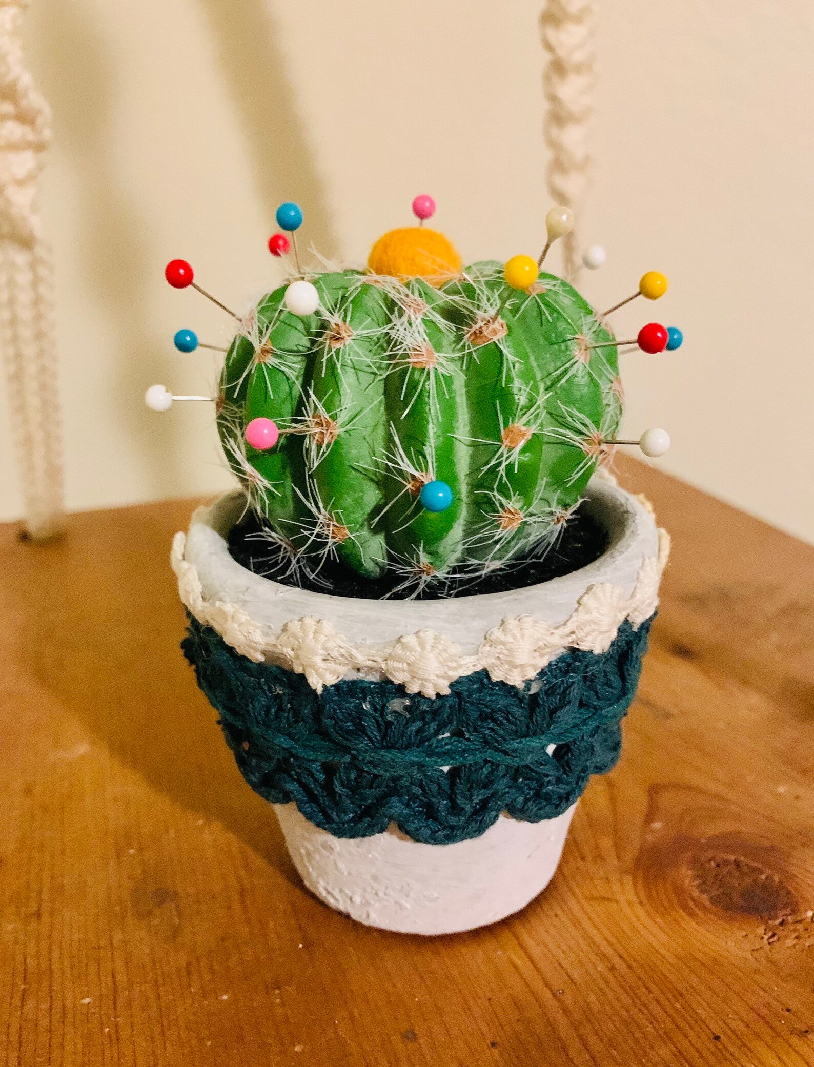 Cactus Push Pin Plant Push Pin Sewing Needles Unique Etsy Polska