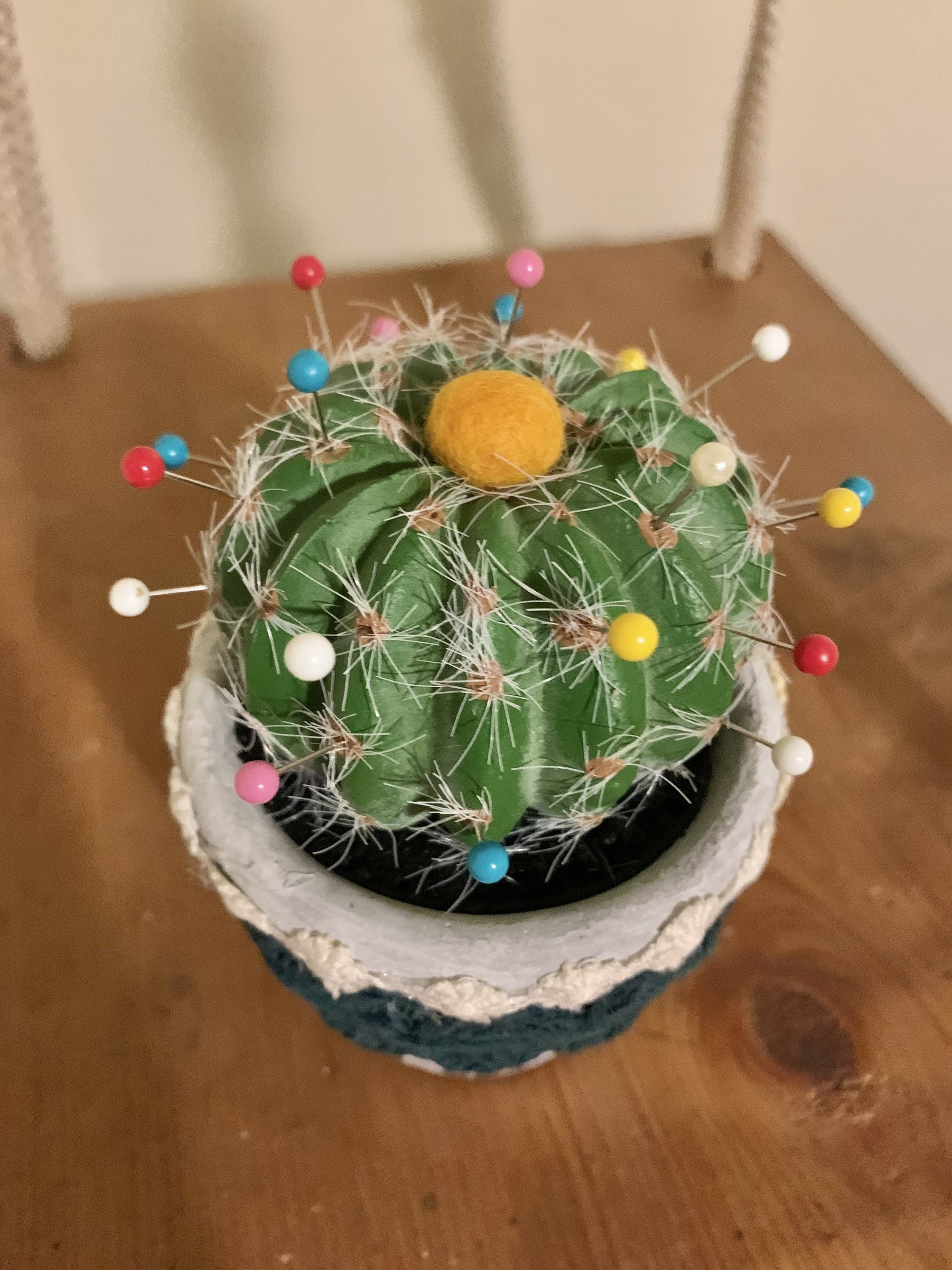 Cactus Push Pin Plant Push Pin Sewing Needles Unique Etsy Polska