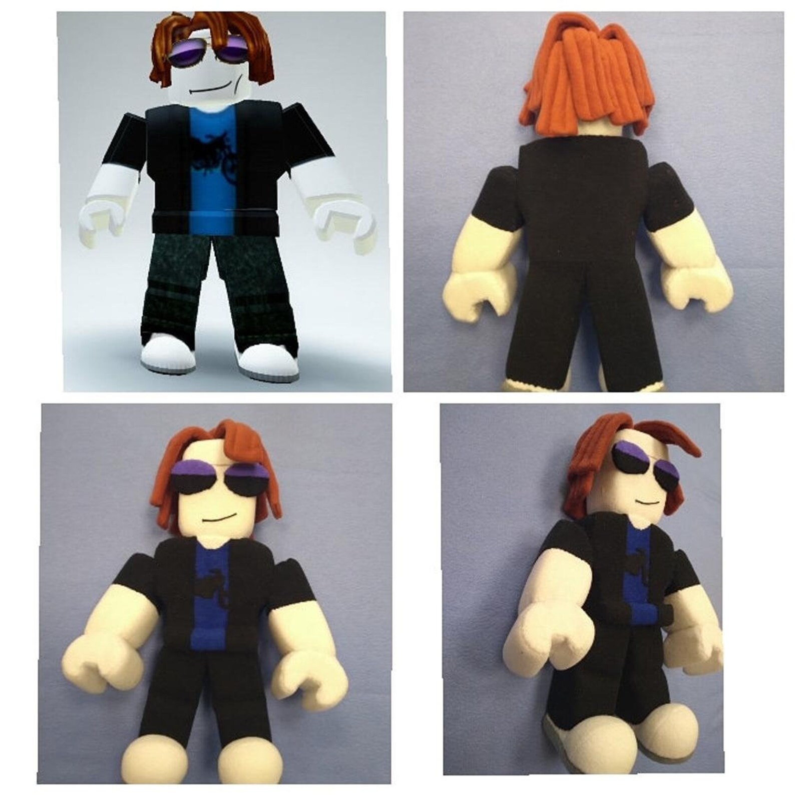 Halloween doll halloween gift roblox avatar robot by Etsy