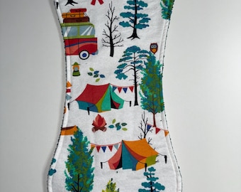 Boy Burp Clothes - Camping