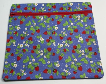 Large Project Bag - Strawberry