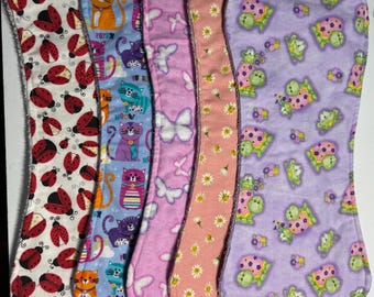 Girl Burp Clothes