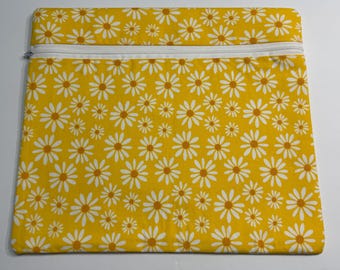Medium Project Bag - Sunflower