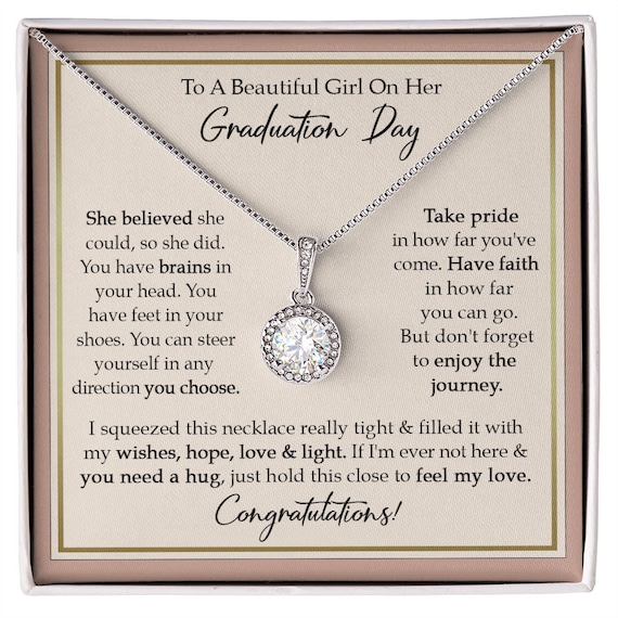  Graduation Gift Necklace, Graduation Gift for Her