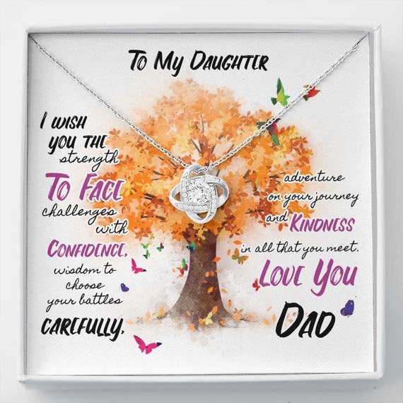 To My Daughter Wish You Strength Gift for Daughter Personalized
