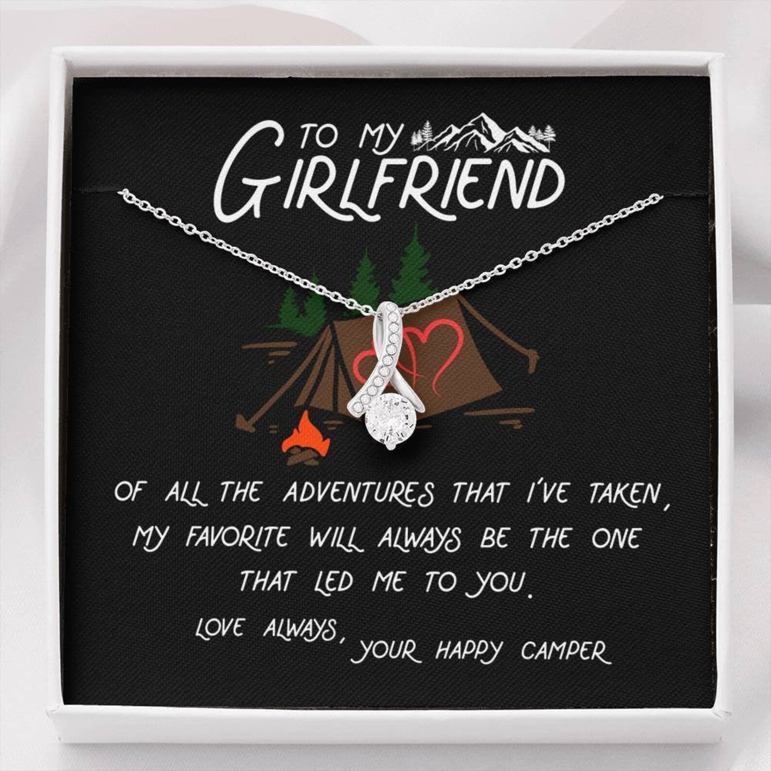 Camping Gift for Girlfriend Anniversary Gift for Girlfriend Etsy