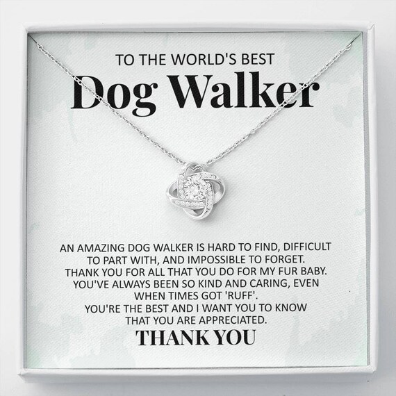 Thank you gift 2025 for dog walker