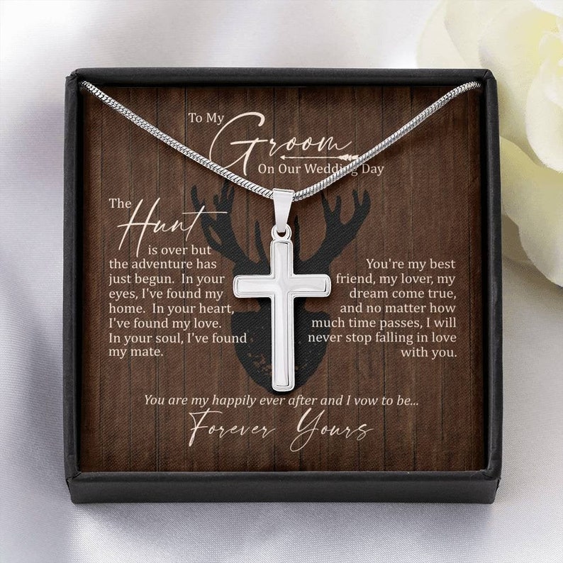 To My Groom on Our Wedding Day Personalized Gift for Groom Etsy