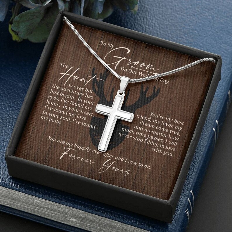 To My Groom on Our Wedding Day Personalized Gift for Groom Etsy