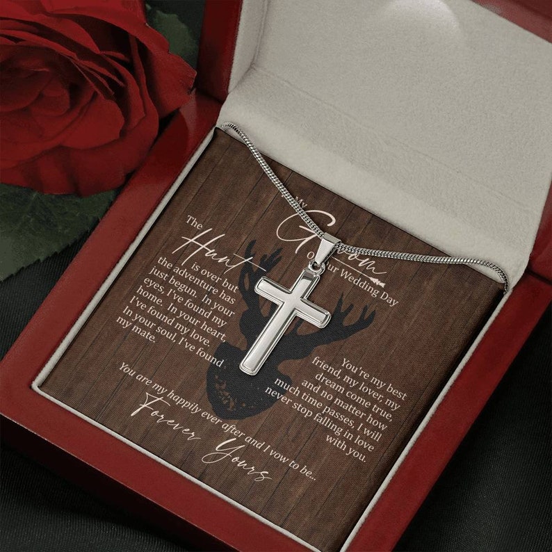 To My Groom on Our Wedding Day Personalized Gift for Groom Etsy