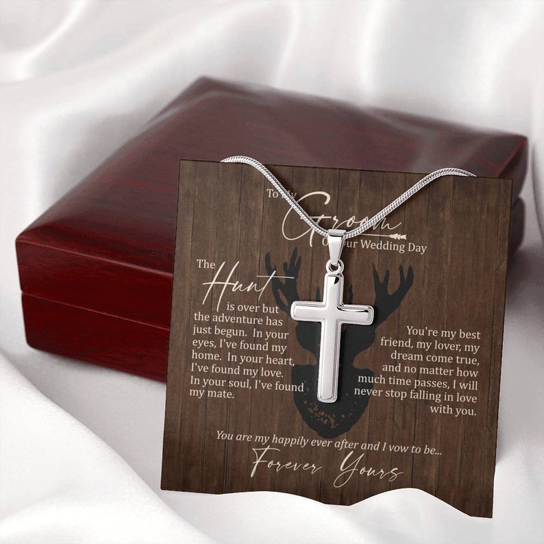 To My Groom on Our Wedding Day Personalized Gift for Groom Etsy