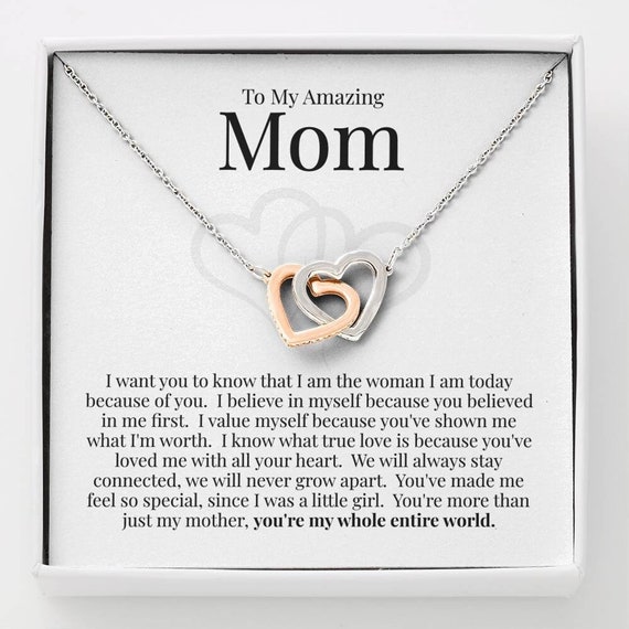 Mother Gift, Gifts for Mom, Birthday Gifts for Mom, Meaningful Gifts for Mom,  Mom Daughter Gift, Mom Necklace 