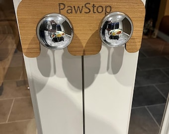 Door Lock for Interior French Doors – Keep Pets Out with Ease! Pet Barrier, Custom Sizes