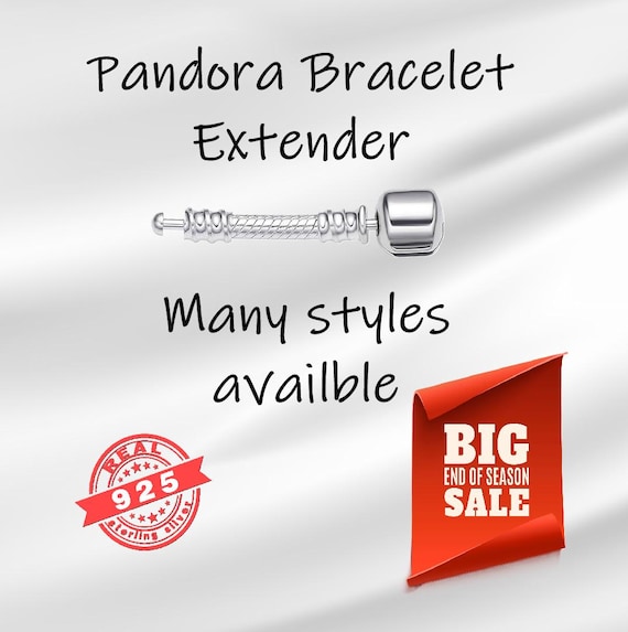 PANDORAブレスレット箱付延長パーツ有 Pandora Bracelet Extender - Sterling Silver Extension Chain