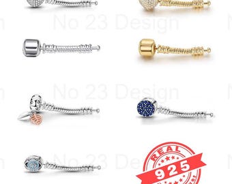 Pandora Bracelet Extension Chain, Silver Extender, Birthday Gift Jewellery, Chain for Bracelet,  European Bracelet Pandora Extender