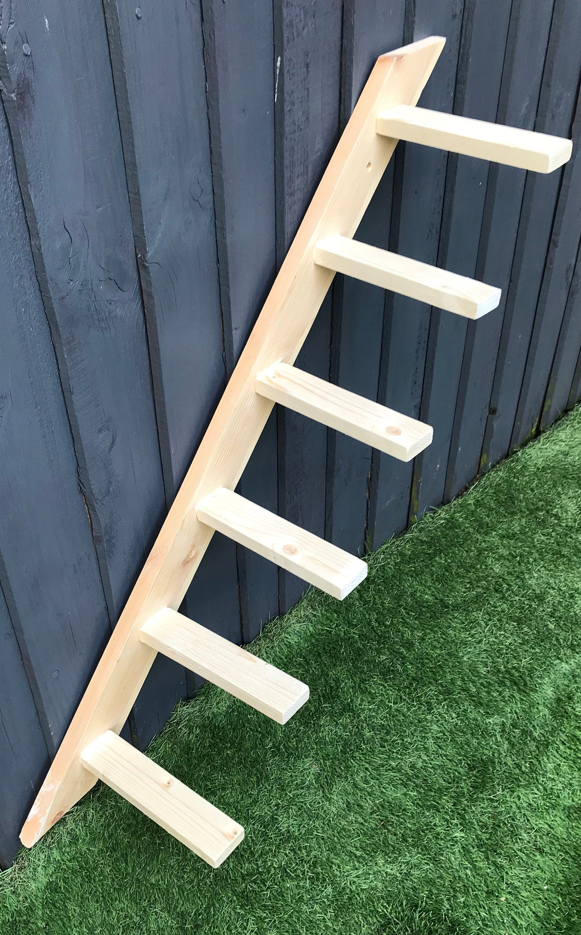 Cat Stairs Cat Ladder For Wall Or Fence Mounted Climber Etsy