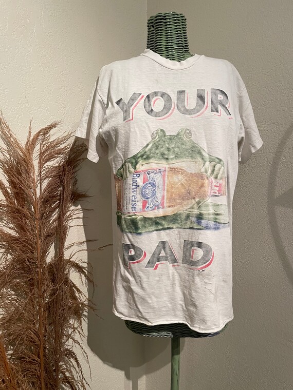 Vintage 1996 Budweiser Frog Your Pad or 