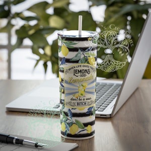 Sour Bit#h 20oz Tumbler wrap - Digital file - Seamless