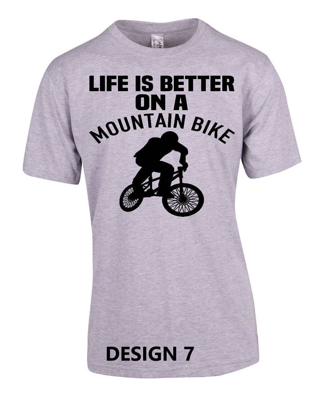 Mountain Bike Mens MTB Tshirt | Etsy 