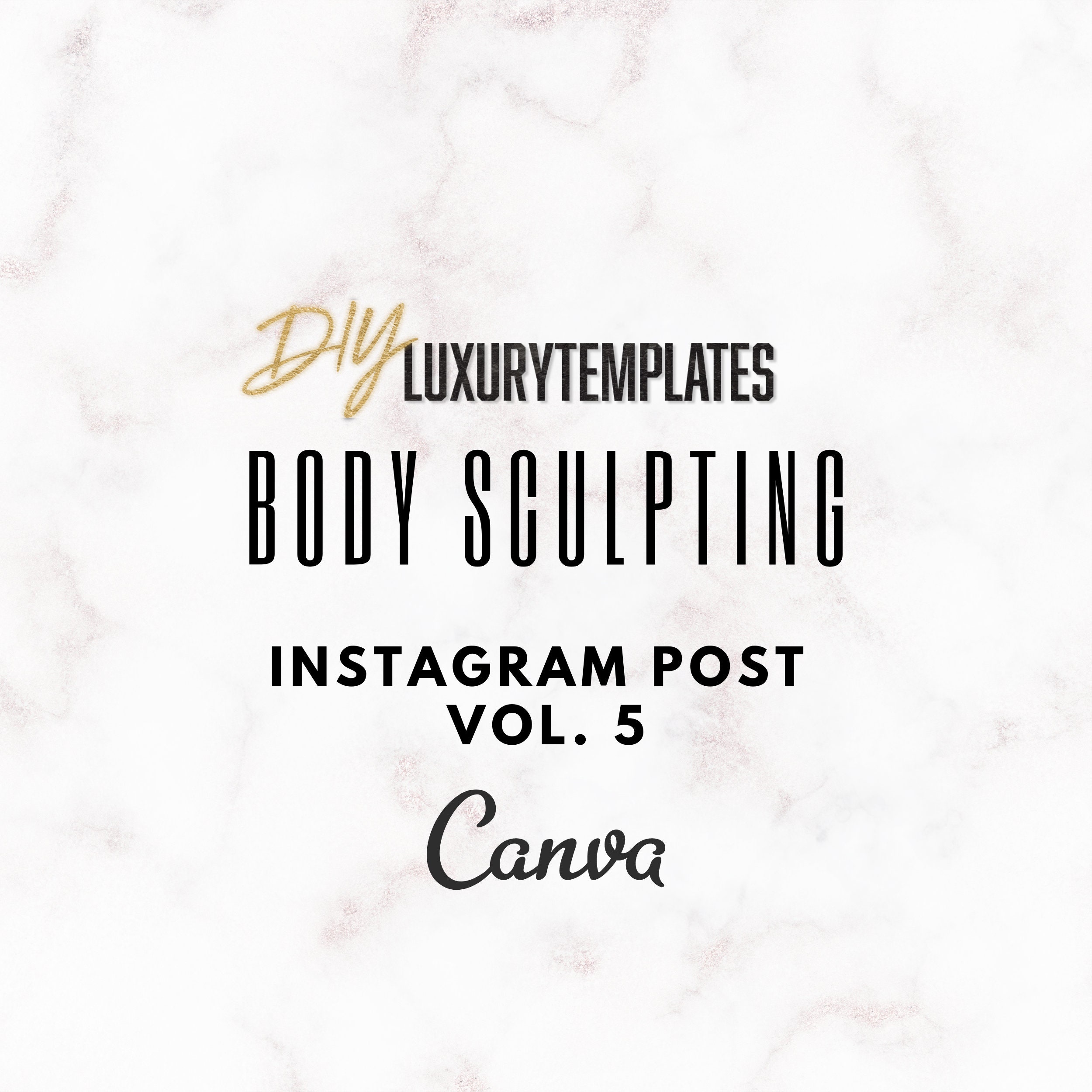 Body Sculpting Flyer Vol. 5 Body Contouring Instagram Etsy