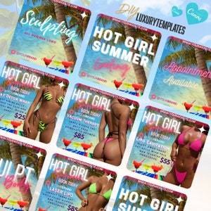 Boutique Flyer, Shop Flyer, Clothing Store Canva Template ...