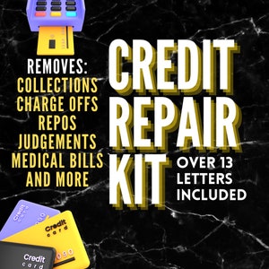 Sistema de reparación de crédito: arregle su crédito usted mismo: elimina cobros/consultas/sentencias/quiebras/facturas médicas/arregle información personal