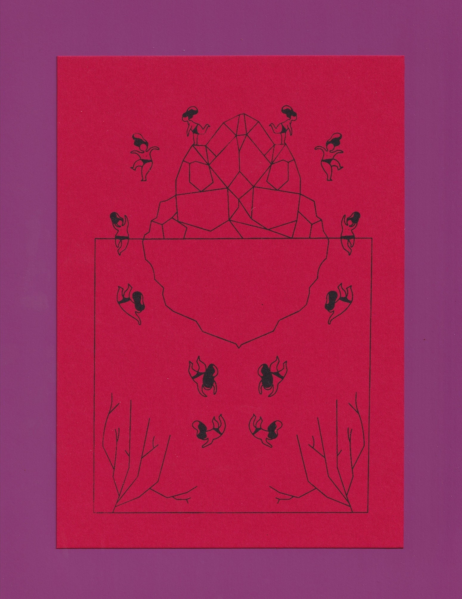 La Rivière _ Sérigraphie