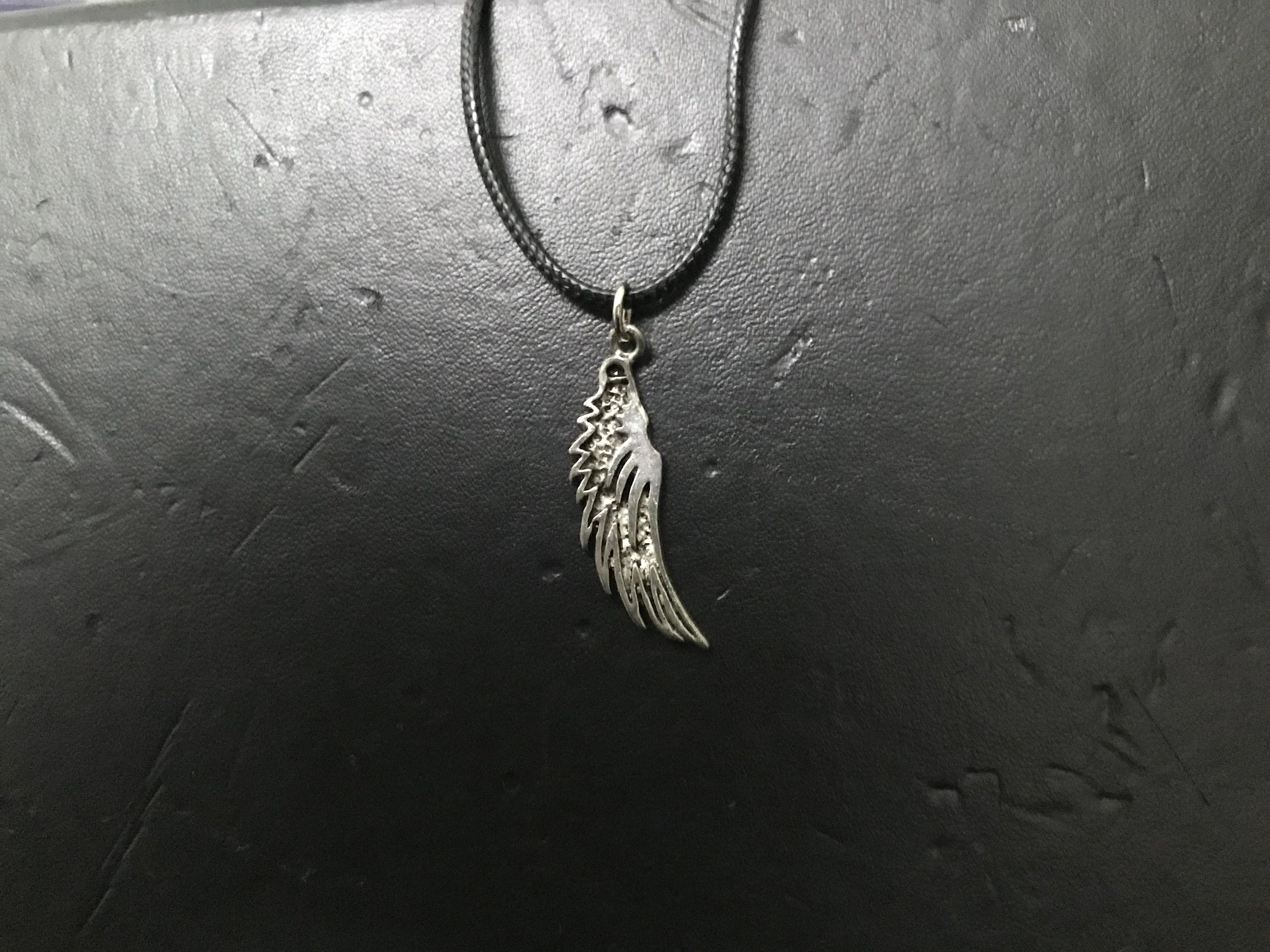 Feather Necklace Etsy