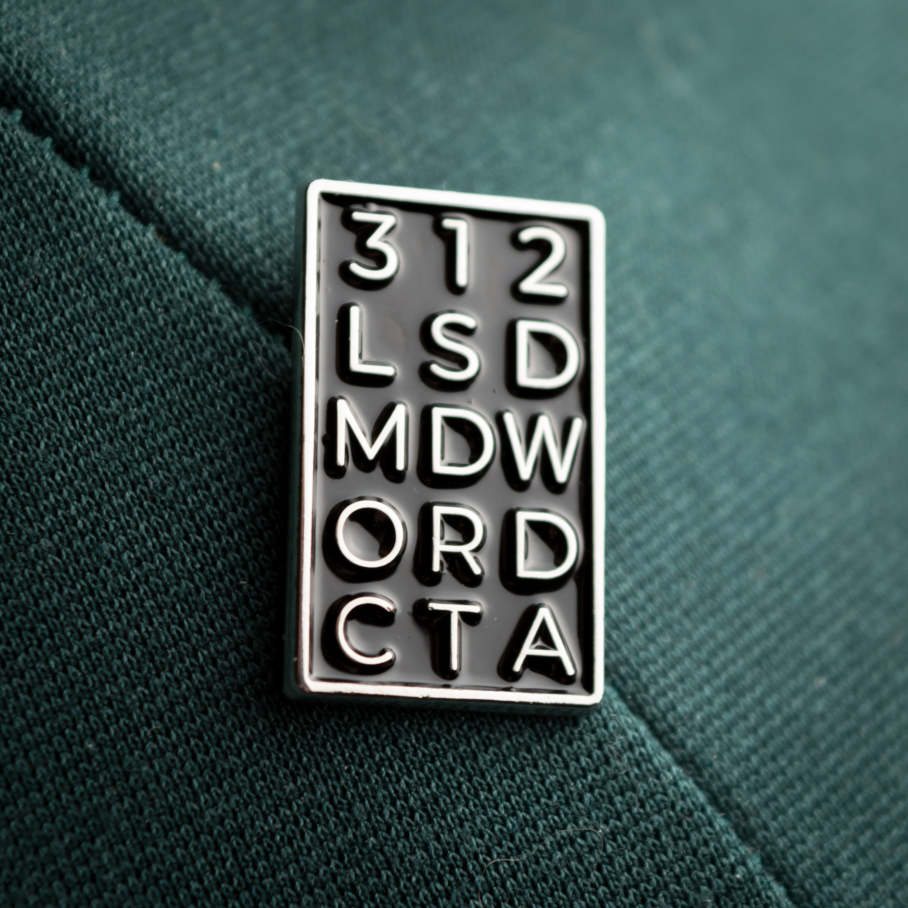 CHI Chicago Enamel Pin Etsy