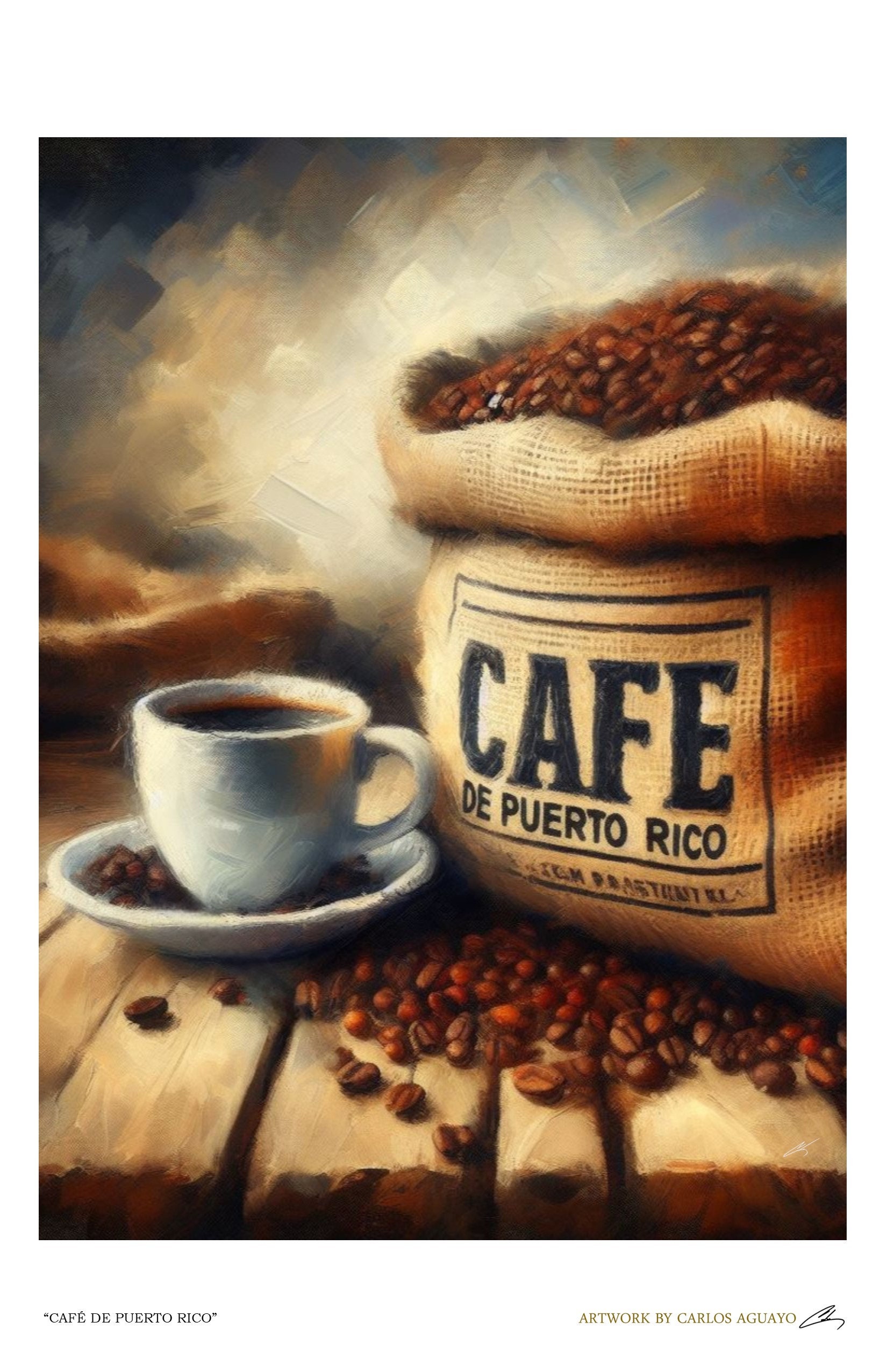 Café De Puerto Rico Giclee Art Print - Etsy