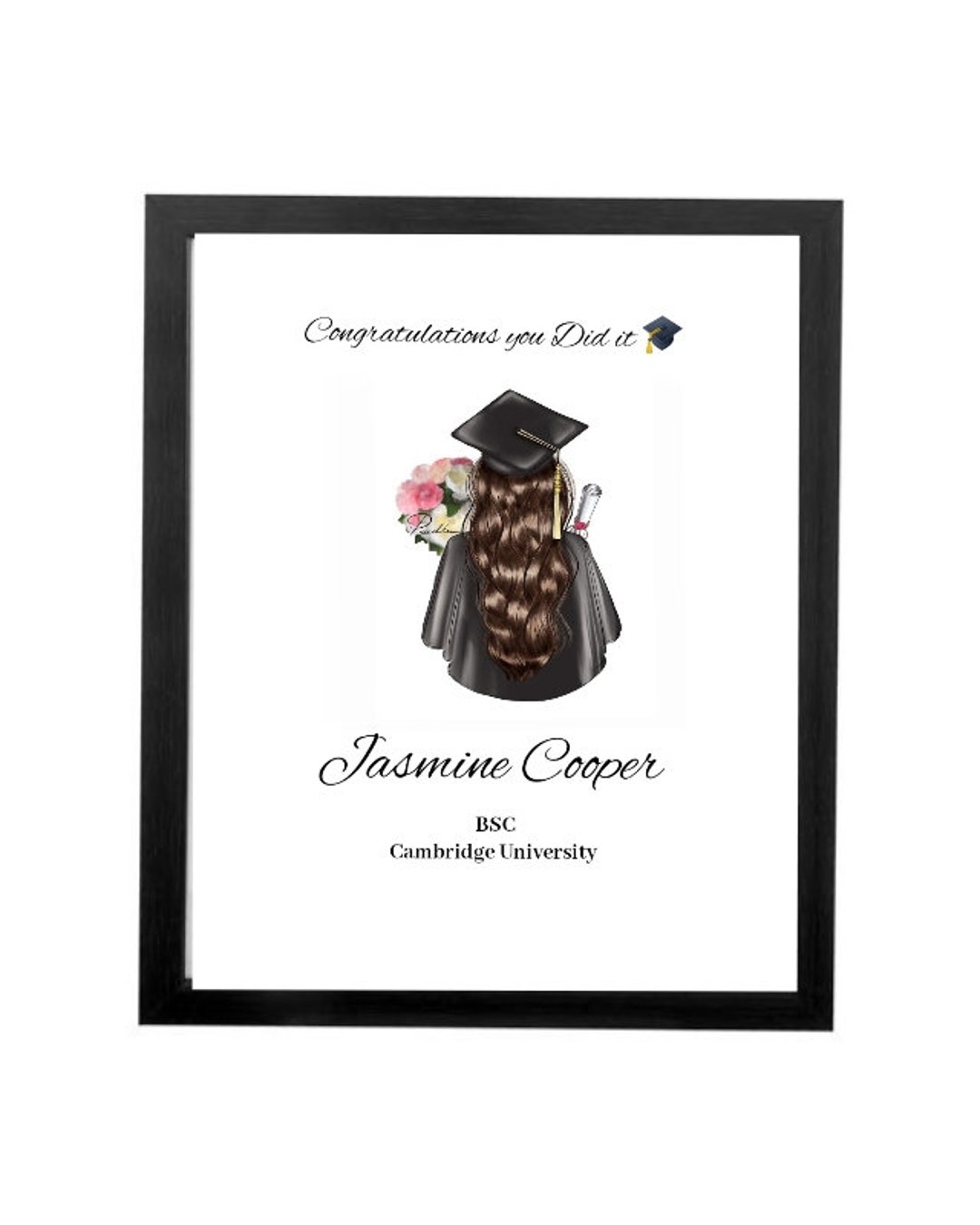 Personalized Islamic Graduation Frame: Arabic A4 Print Gift - Etsy