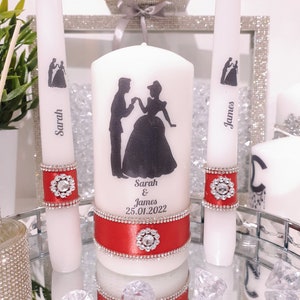 Unity Candles for wedding,unity ceremony candle Gift set,personalised unity Candle Set keepsake Wedding Candles,customised wedding Candle