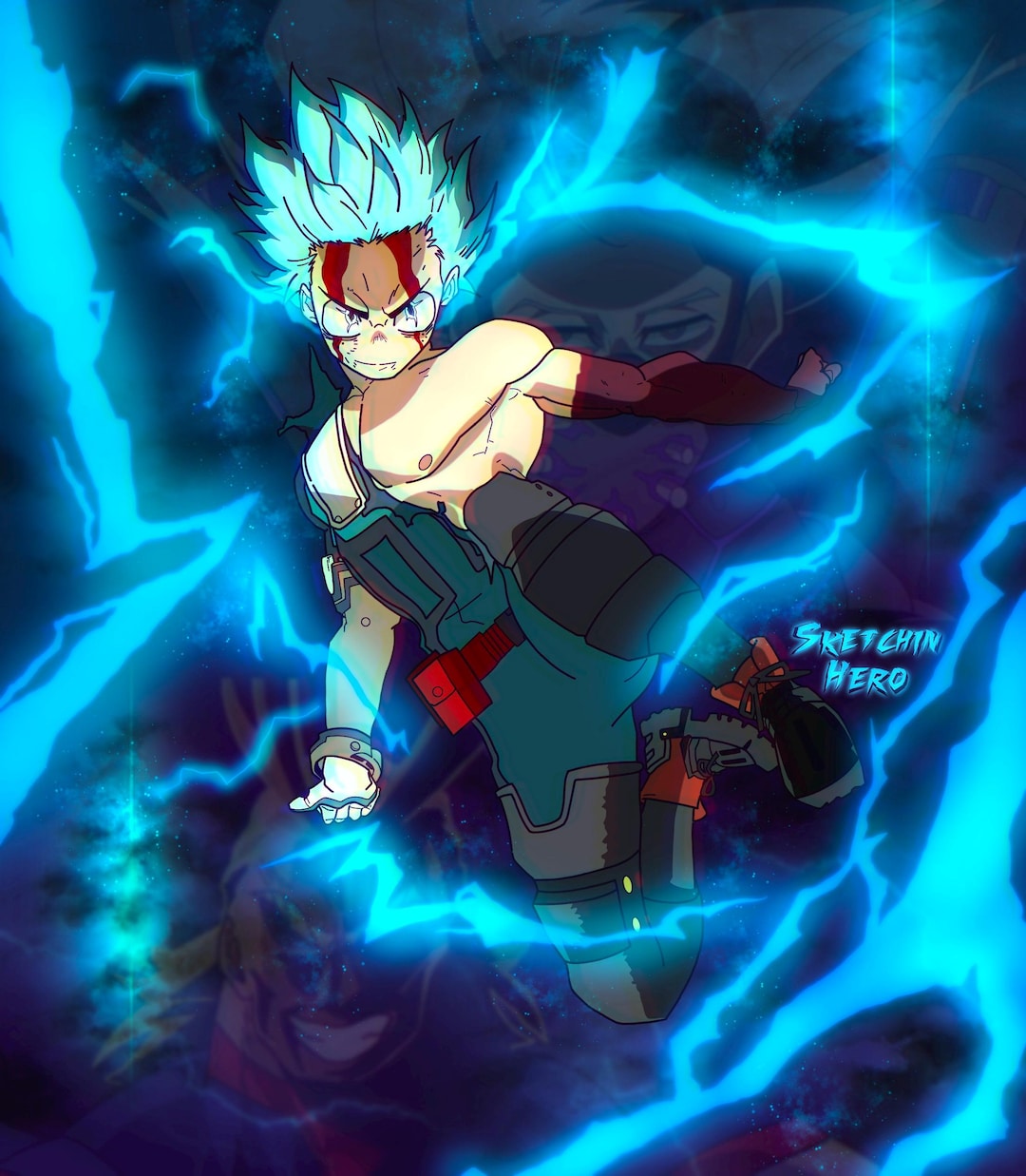 Deku Anime Poster: My Hero Academia Heroes Rising Print