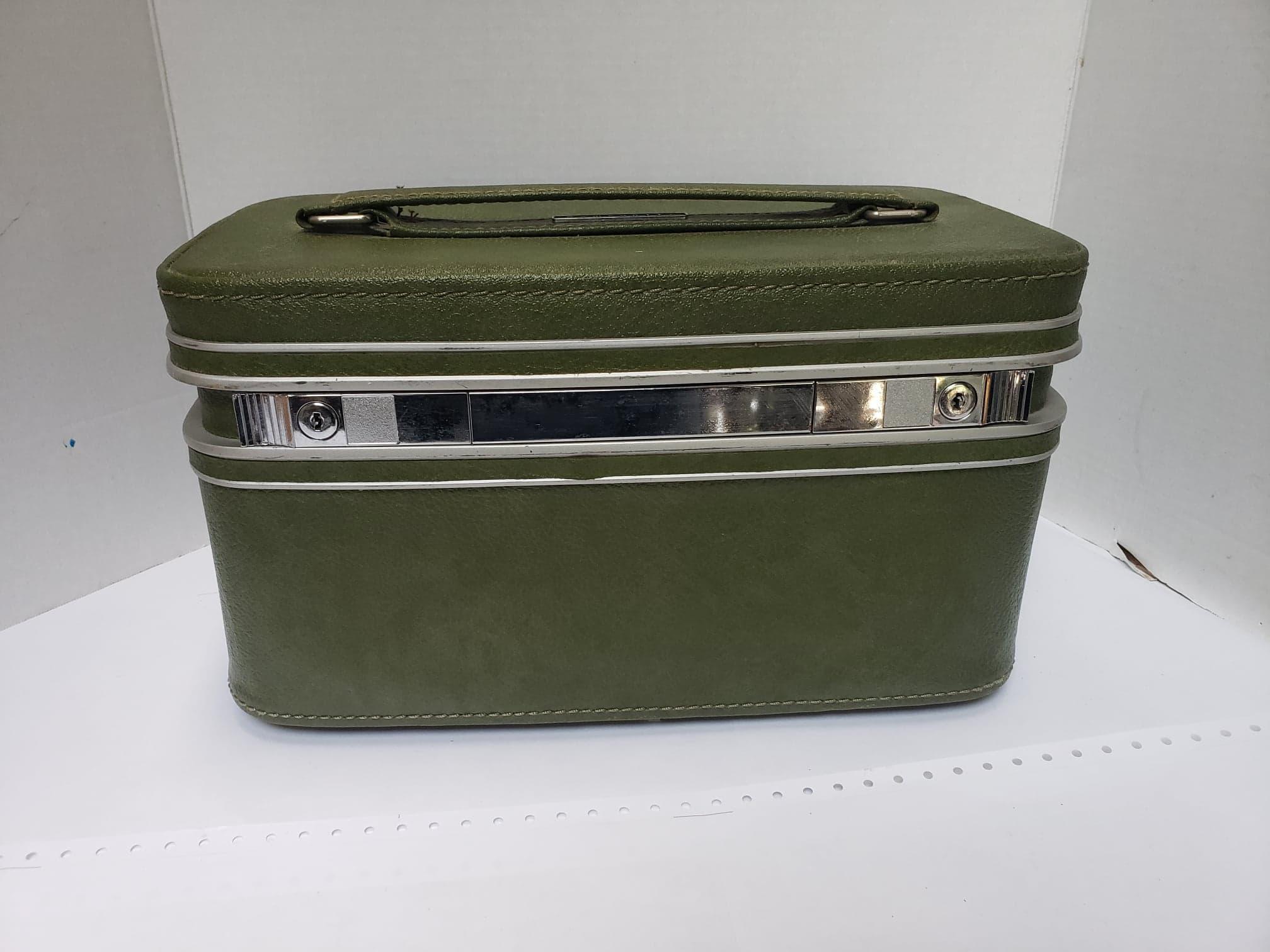 Samsonite Fashionaire Green Hard Shell Train/travel Vanity Case - Etsy