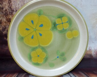 Vintage MCM FRANCISCAN EARTHENWARE Pebble Beach Plates - Green Your Choice of Size