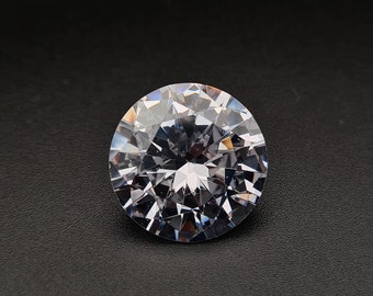 47.22ct Natürlicher Quarz | Hochwertige Klarquarz Facettiert Lose Edelstein Runde Form