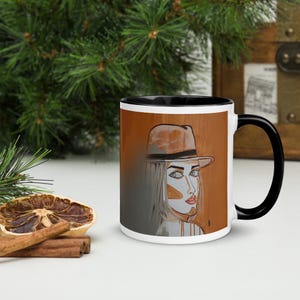 Funky Brown -1 Portrait Mug