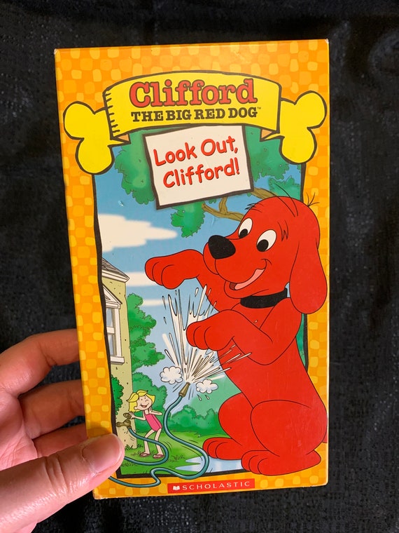 Clifford the Big Red Dog look Out Clifford VHS Etsy