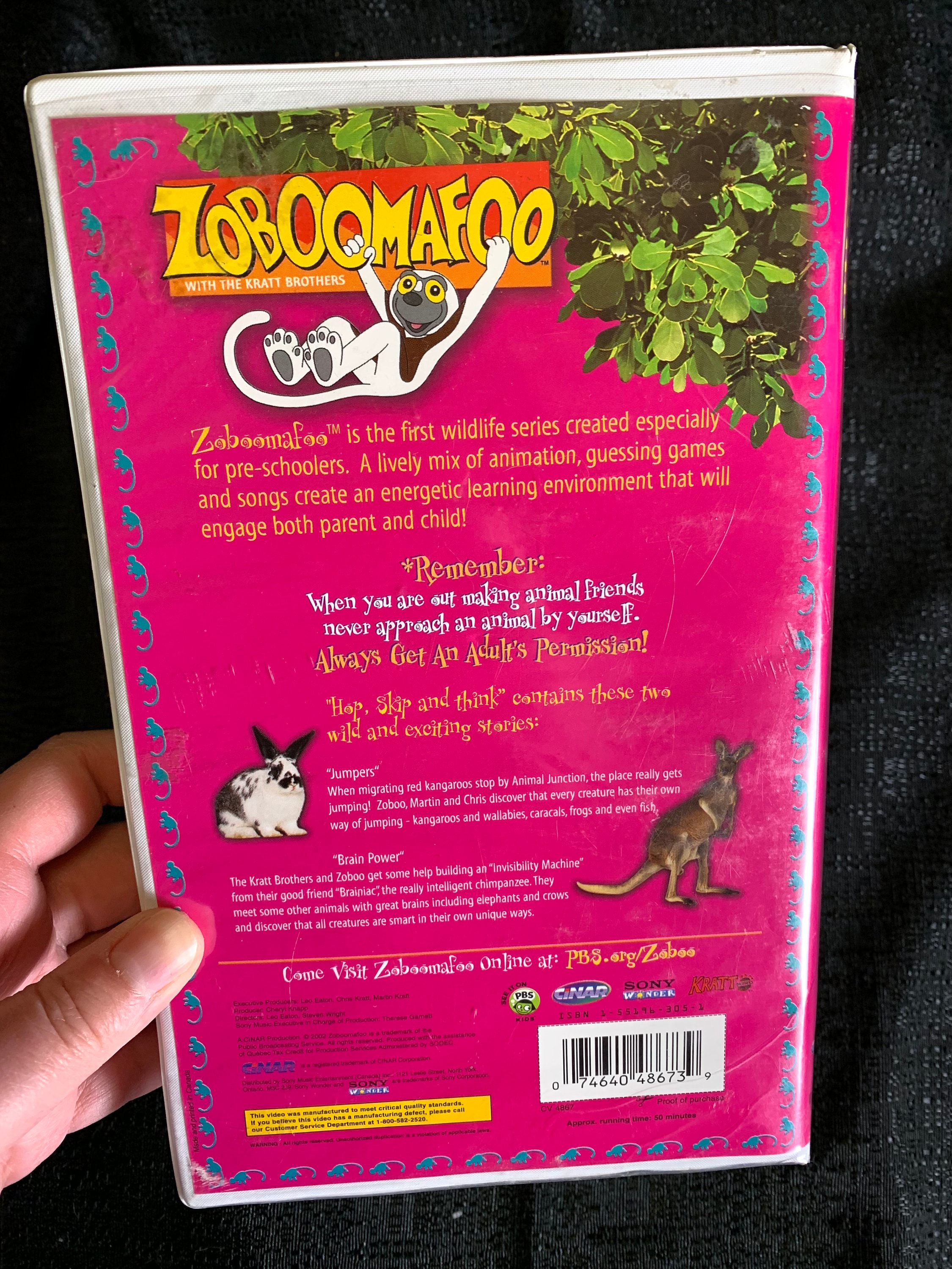 Zoboomafoo Nostalgic Vhs RARE Etsy Australia