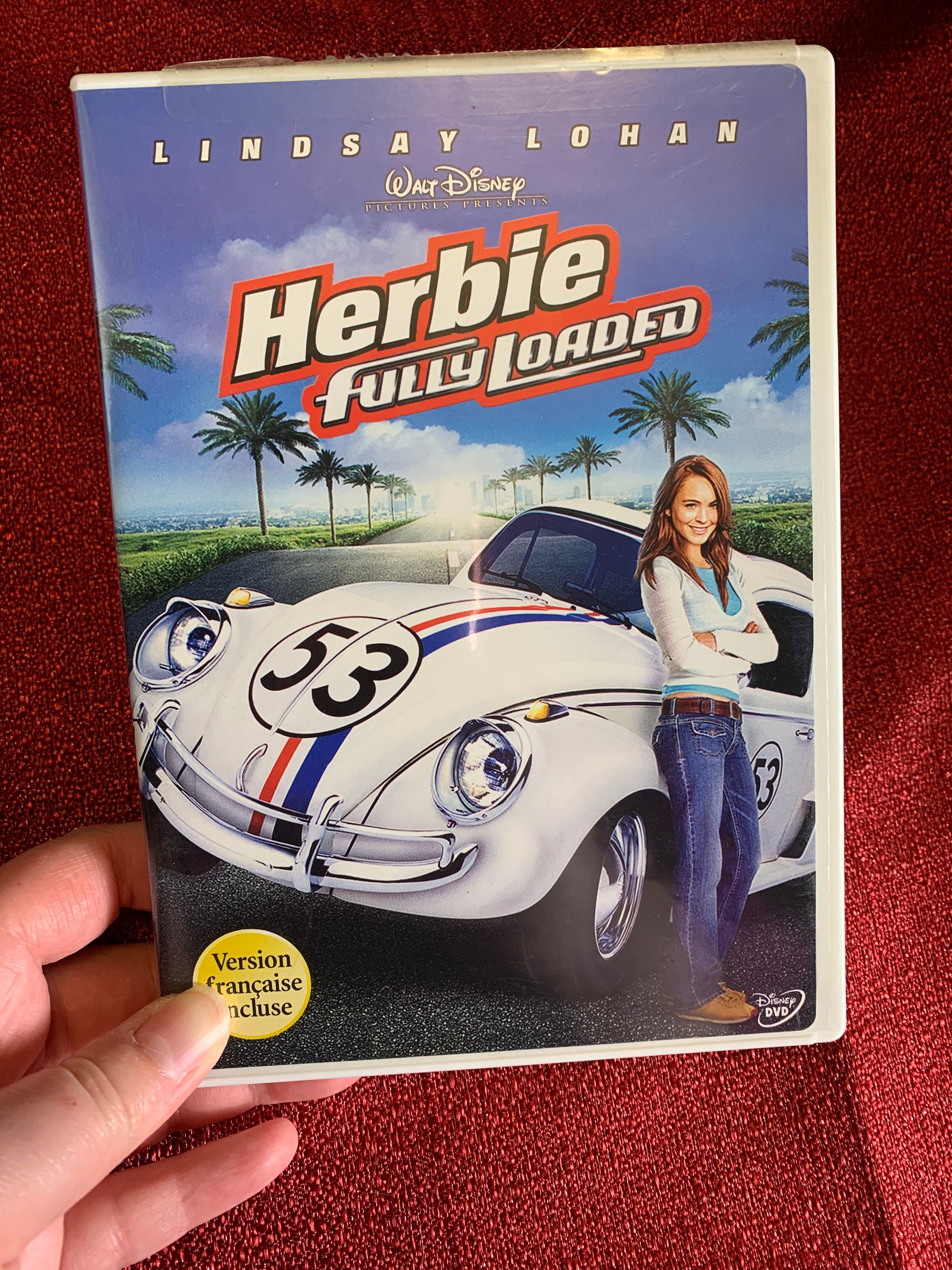 Herbie Fully Loaded Disney DVD Movie Lindsay Lohan pic