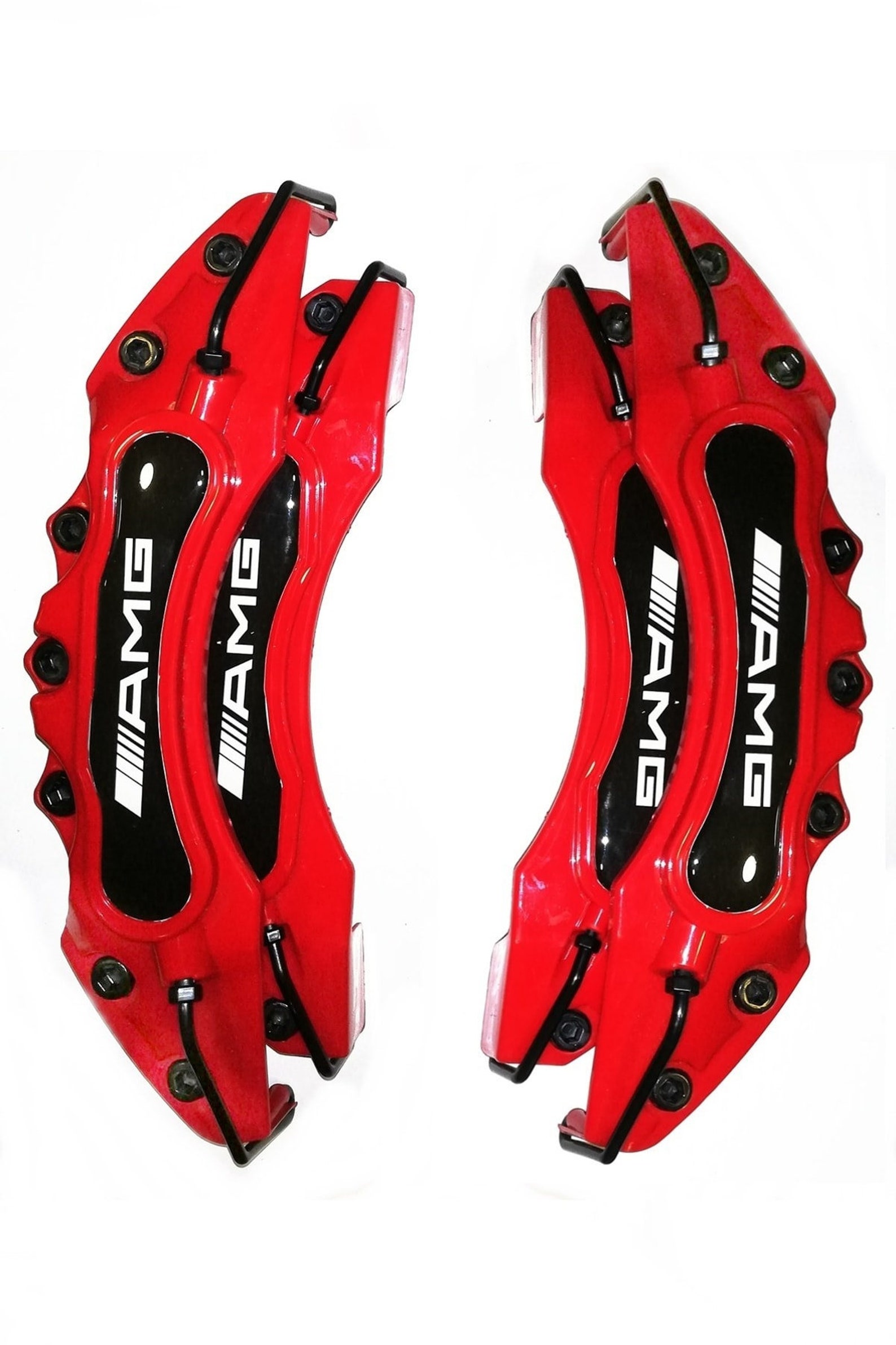Mercedes AMG Red Brake Caliper Covers 4PCS 16' 17' Etsy