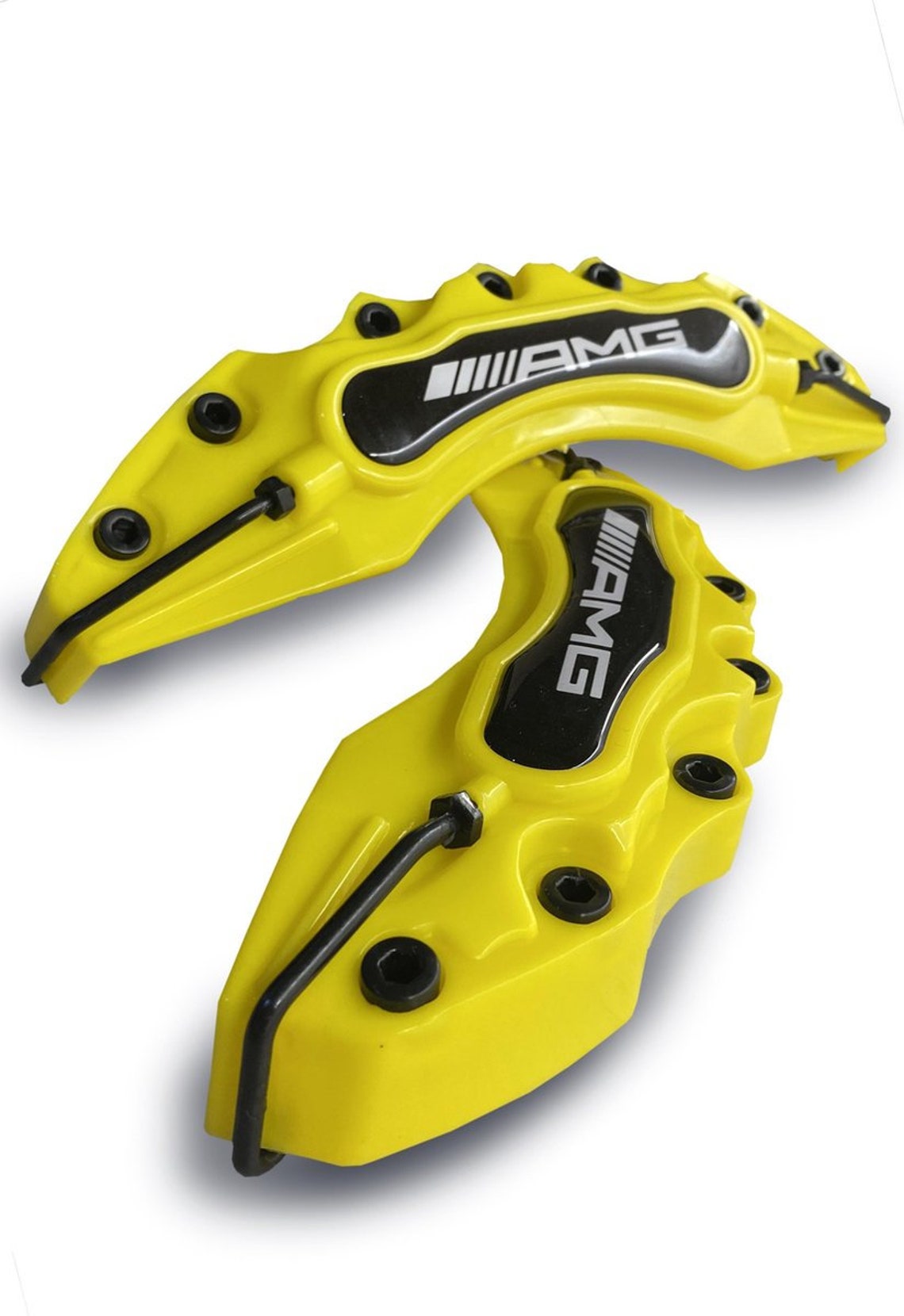 Mercedes AMG Yellow Brake Caliper Covers 4PCS 16' 17' Etsy