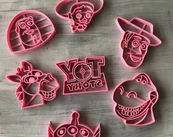 cookie cutter, woody, buzz, jessie, cookie, cutter, baking, kitchen, custom, art, toys, Buzz, Woody, Jessie, Toys, cowboy, cowgirl