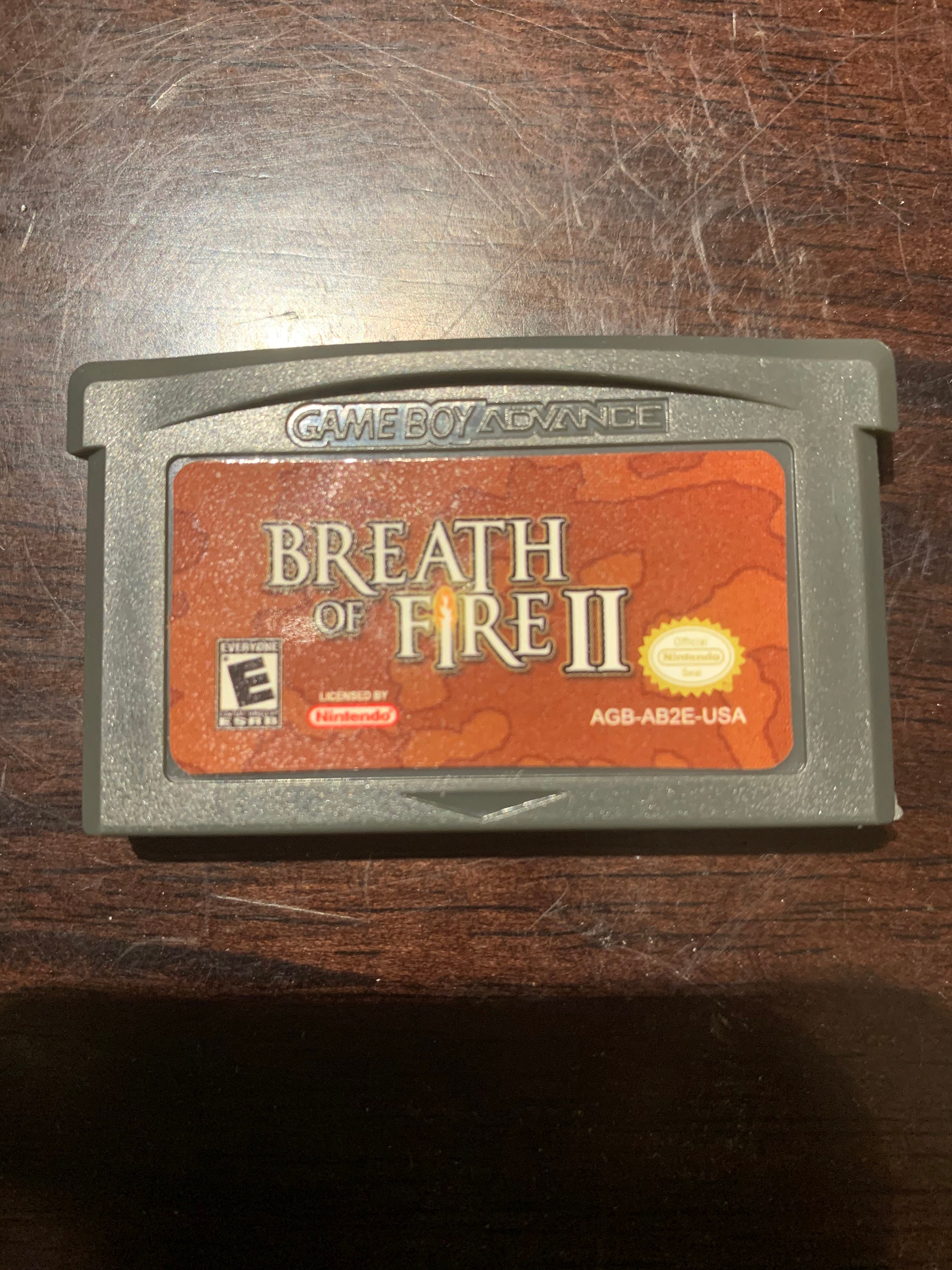 Breath of fire 2 ii nintendo game boy advance gba GAME Etsy
