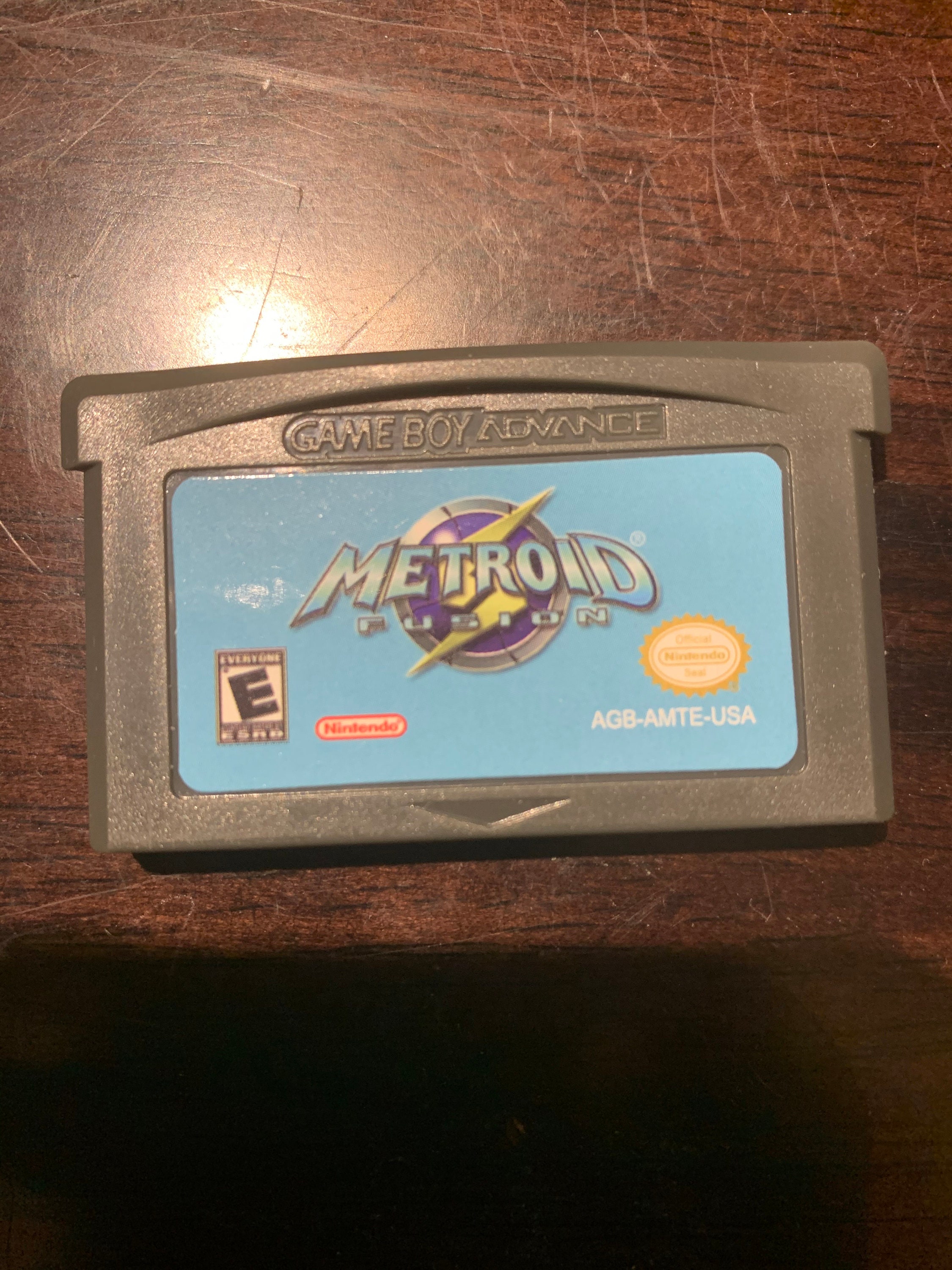 metroid fusion - nintendo game boy advance gba - GAME