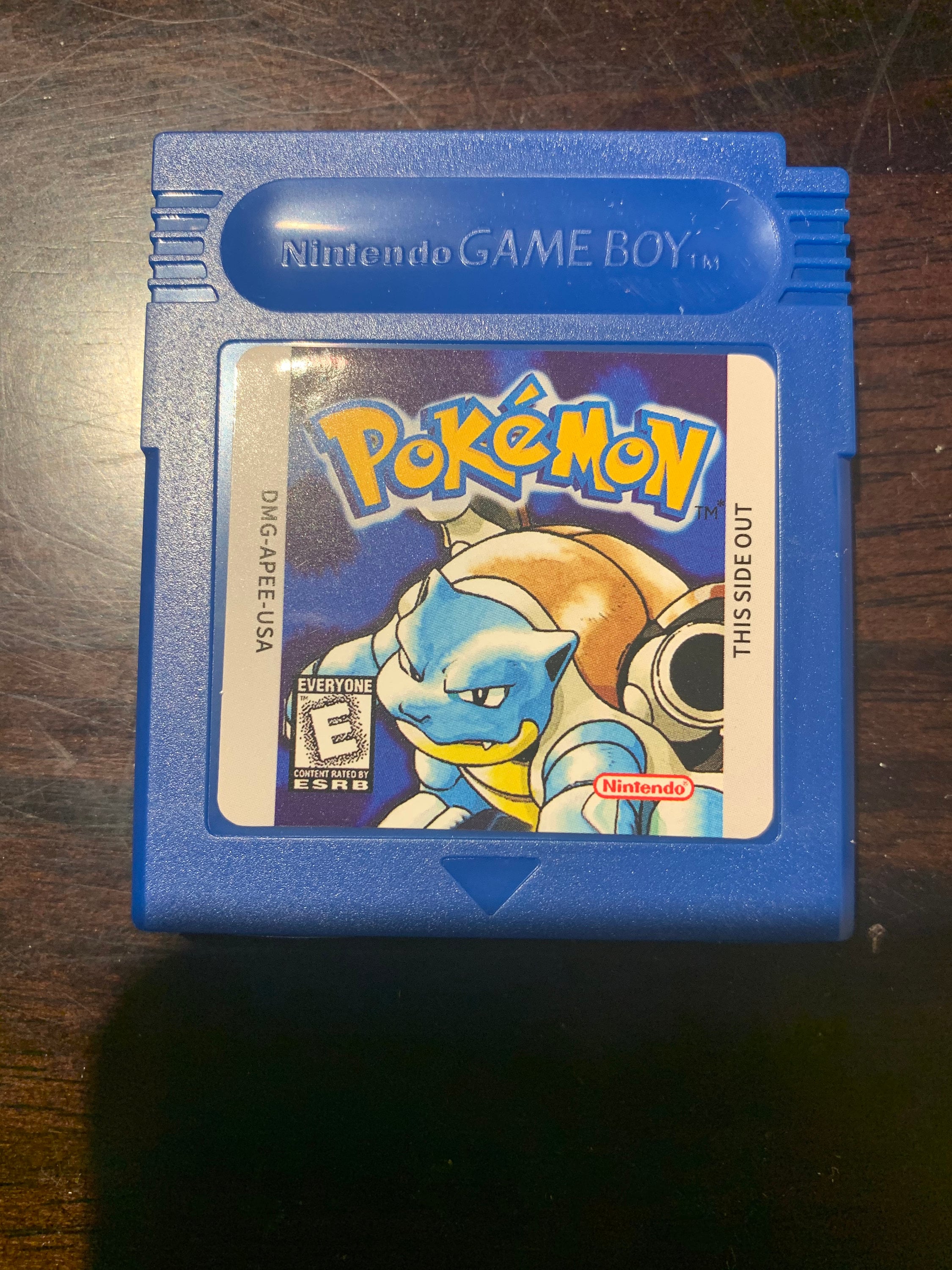 Pokemon blue NINTENDO Game Boy GAME Etsy