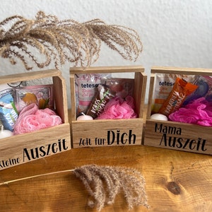 Wooden gift basket / wooden basket / gift set / souvenir / gift idea / Mother's Day gift