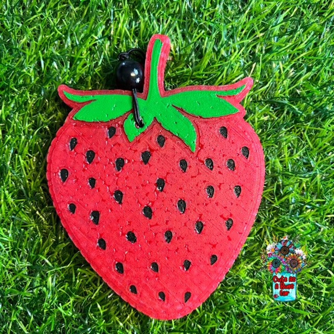 Strawberry Freshie - Etsy