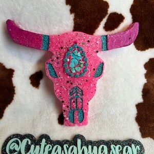 Squash Blossom Bull Skull Freshie