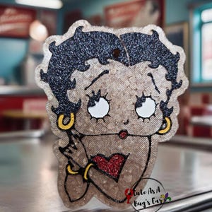 Betty Boop Cartoon Freshie